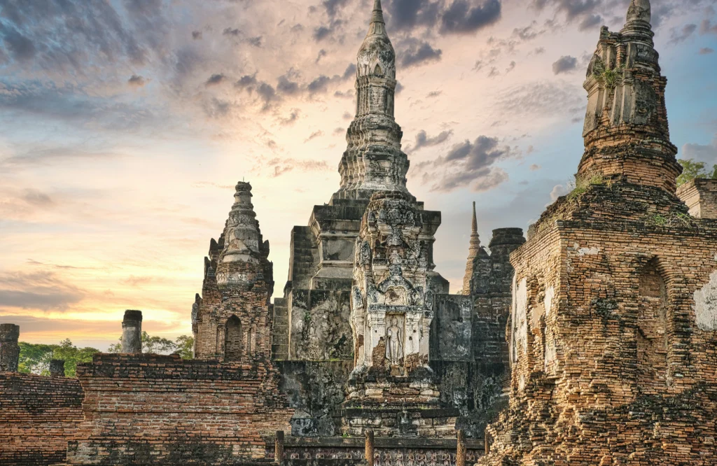 Templos sukhotai Tailandia 